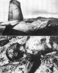 墜落したトライデント機と林彪の遺体
