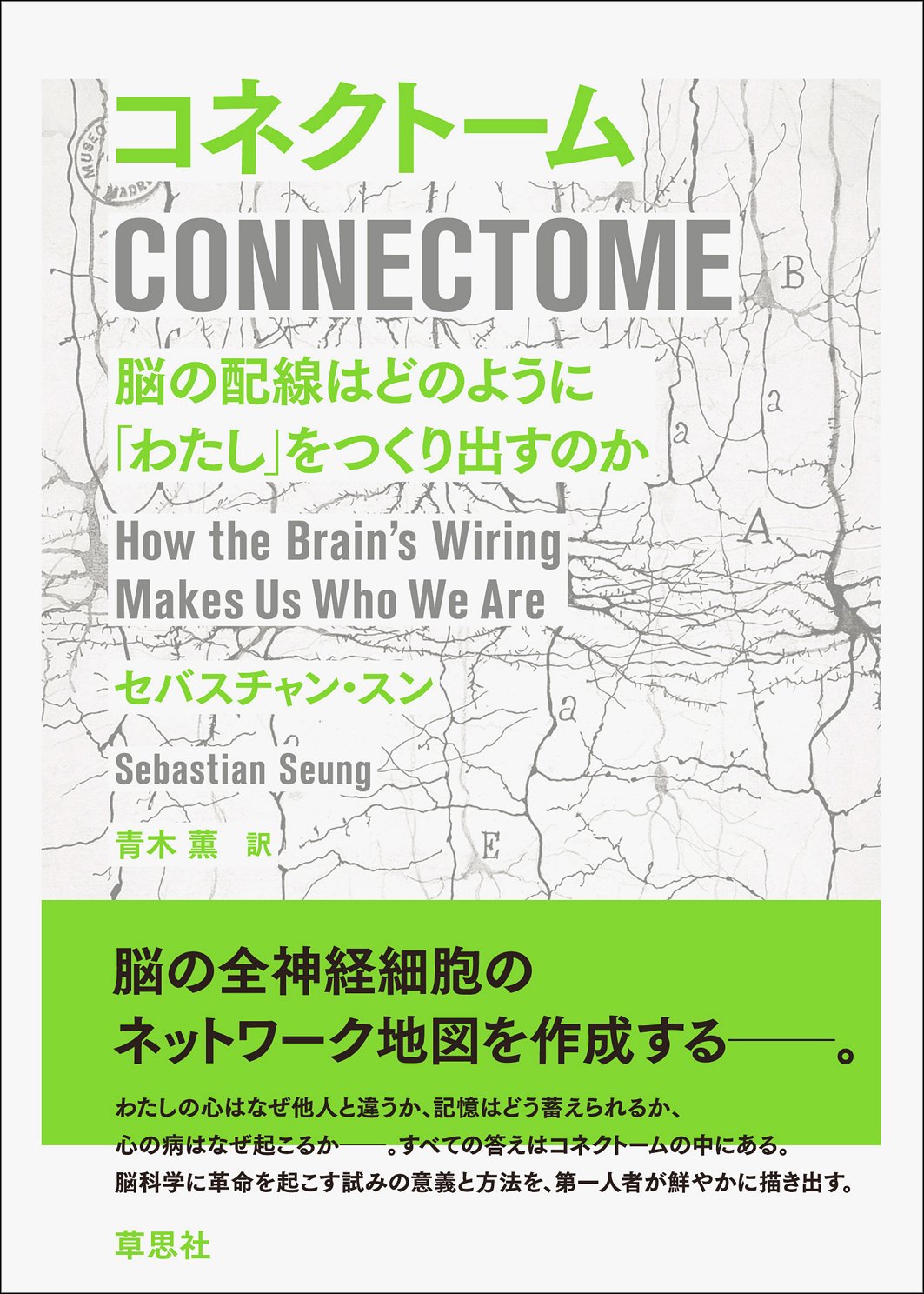 『コネクトーム:脳の配線はどのように「わたし」をつくり出すのか』