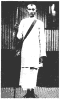 サッティヤーグラハ運動中のガンジー（1914年）