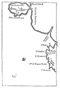 ブロブディンナグ（大人国）の島地図
