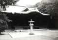 氷川神社（東京渋谷区）の屋根に見られる「唐波風」。