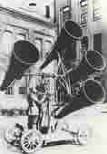 第一次世界大戦で使用された音響位置測定器