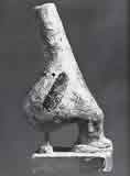 図式化された女性像（ヴィンチャ遺跡・前6千年紀初頭）