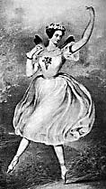 『ラ・シルフィード』（1932）のマリー・タリオーニ（1804-84）