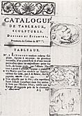 1745年頃の競売カタログ