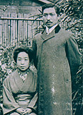 大杉栄と最初の妻、堀保子