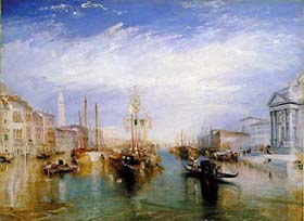 『ヴェニスの大運河』ウィリアム・ターナー