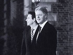 トニーブレアとビル・クリントン