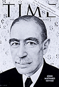 ケインズの影響力は大きく、タイム誌の表紙を飾った 1965年 